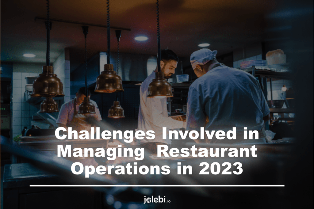 Managing a restaurant operation