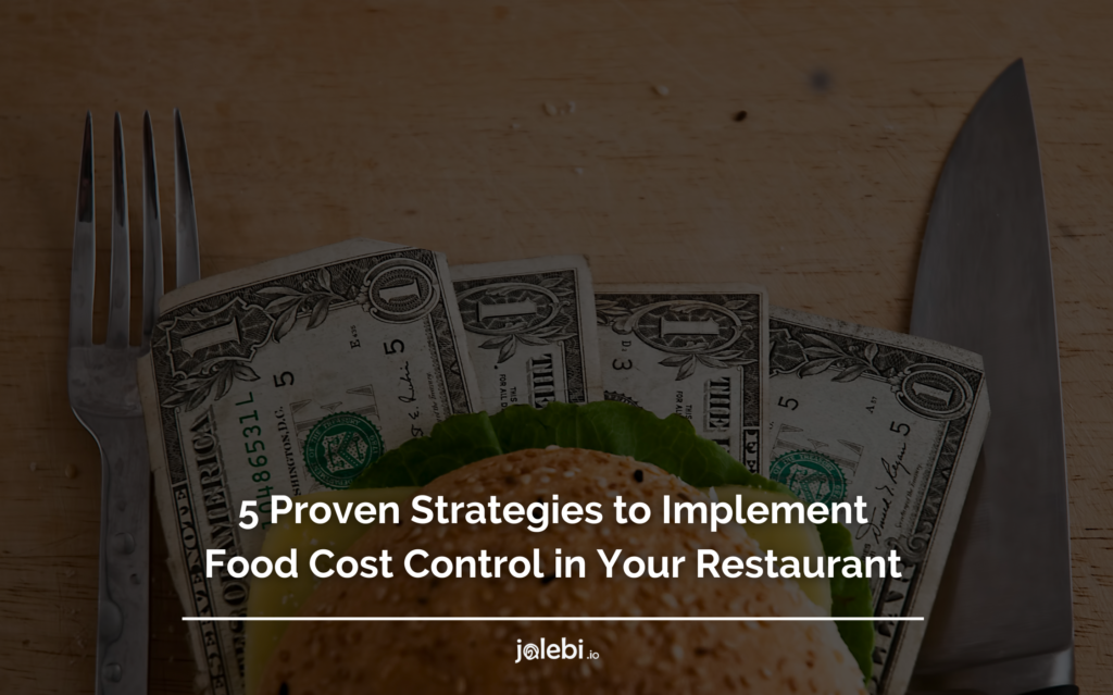 food cost control