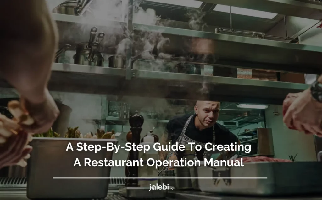 restaurant operation manual