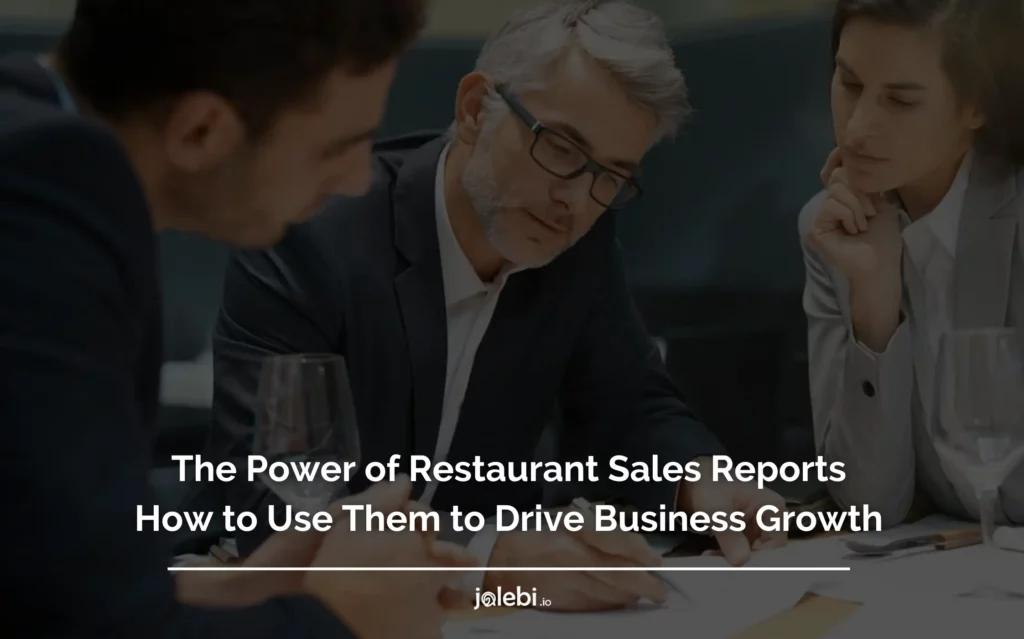 restaurant sales reports
